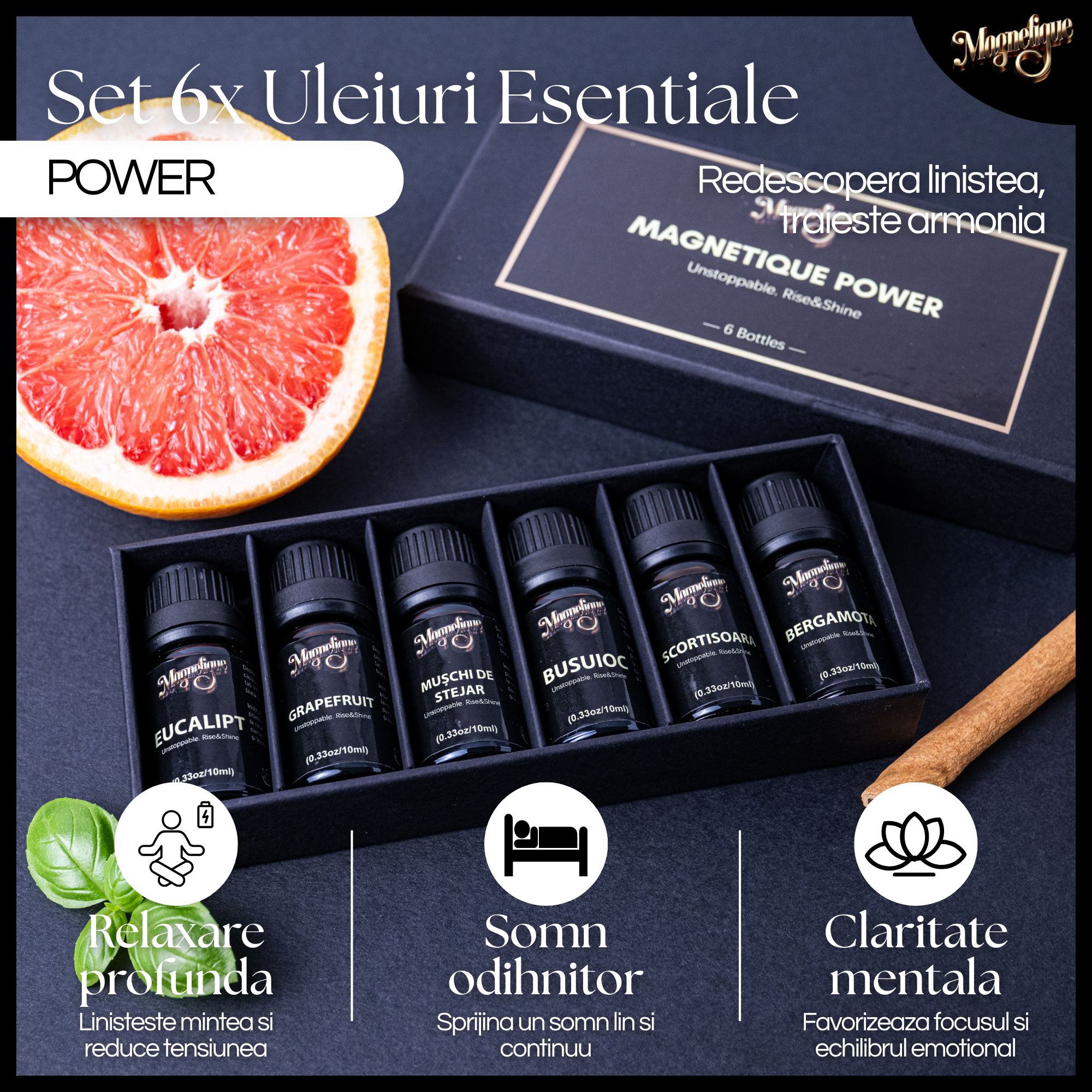 Set uleiuri esențiale - Power