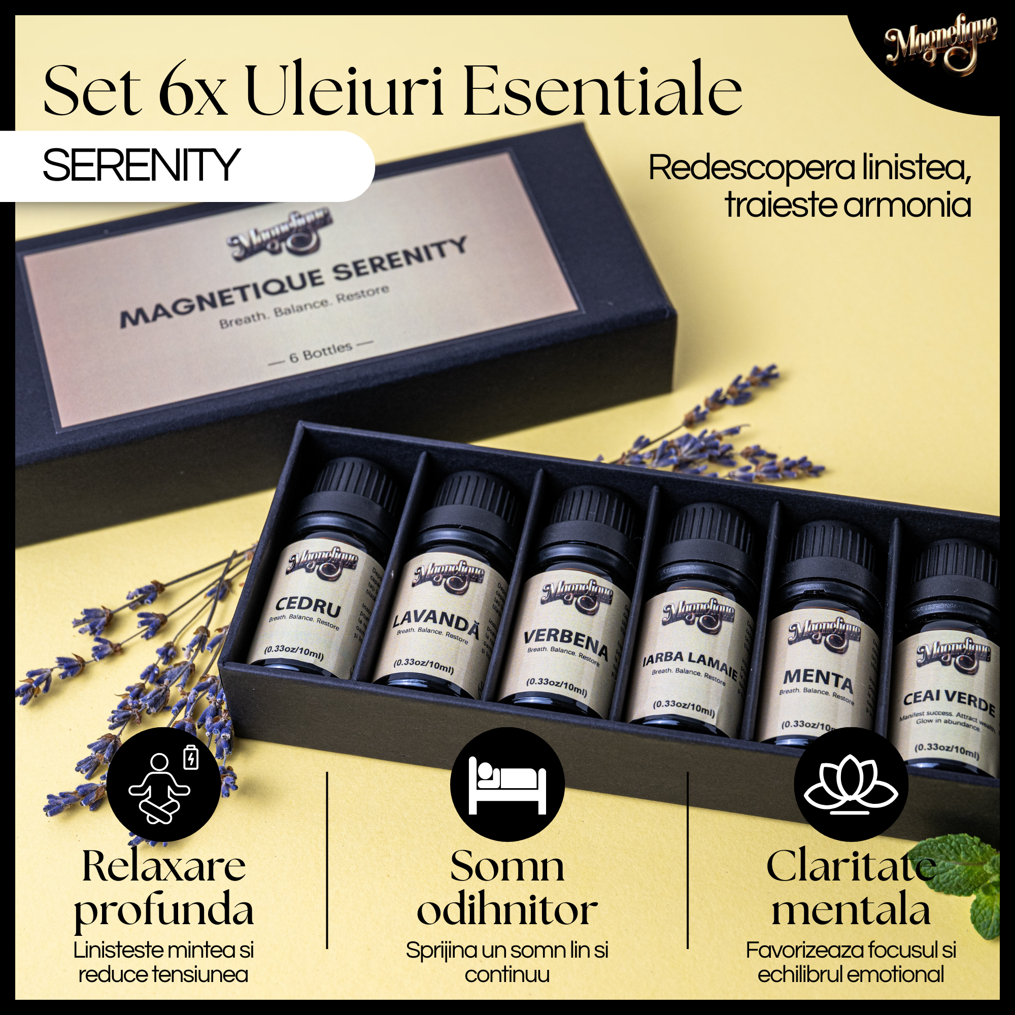 Set uleiuri esențiale - Serenity