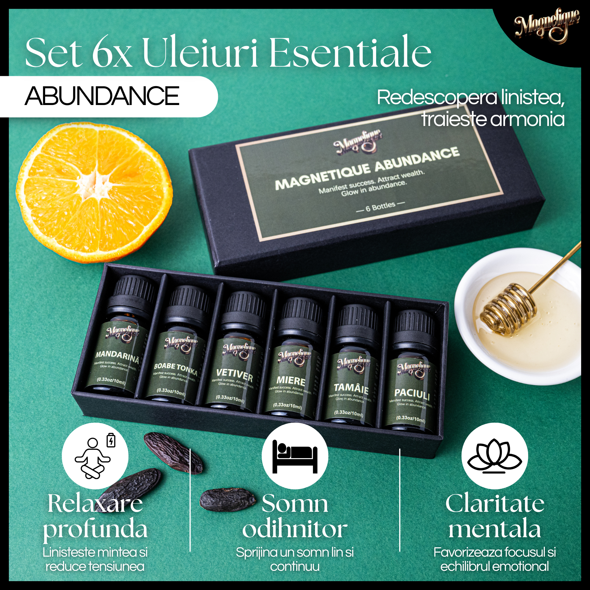 Set uleiuri esențiale - Abundance