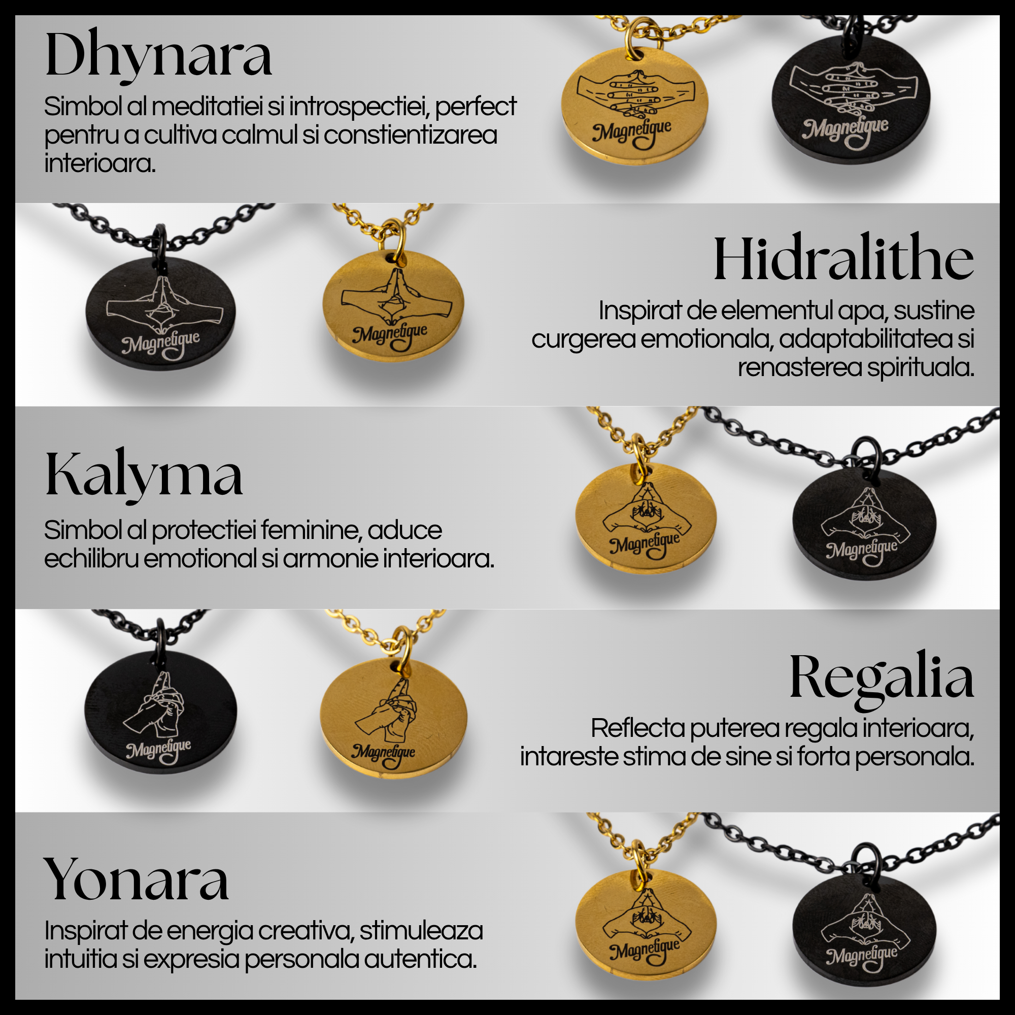 Pandantiv Dhynara – Auriu