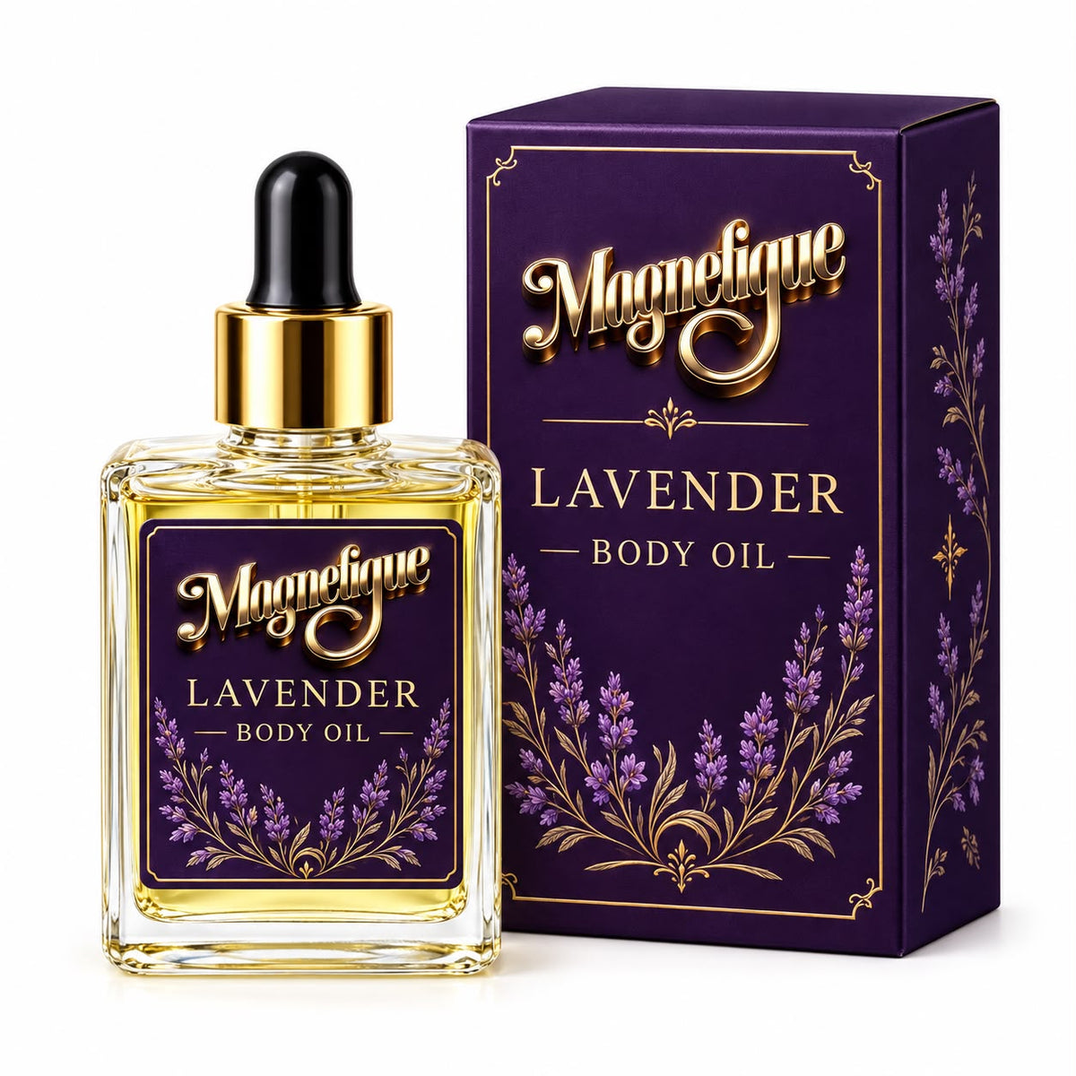 Ulei natural cu lavanda,Magnetique Lavender Body Oil,50ml