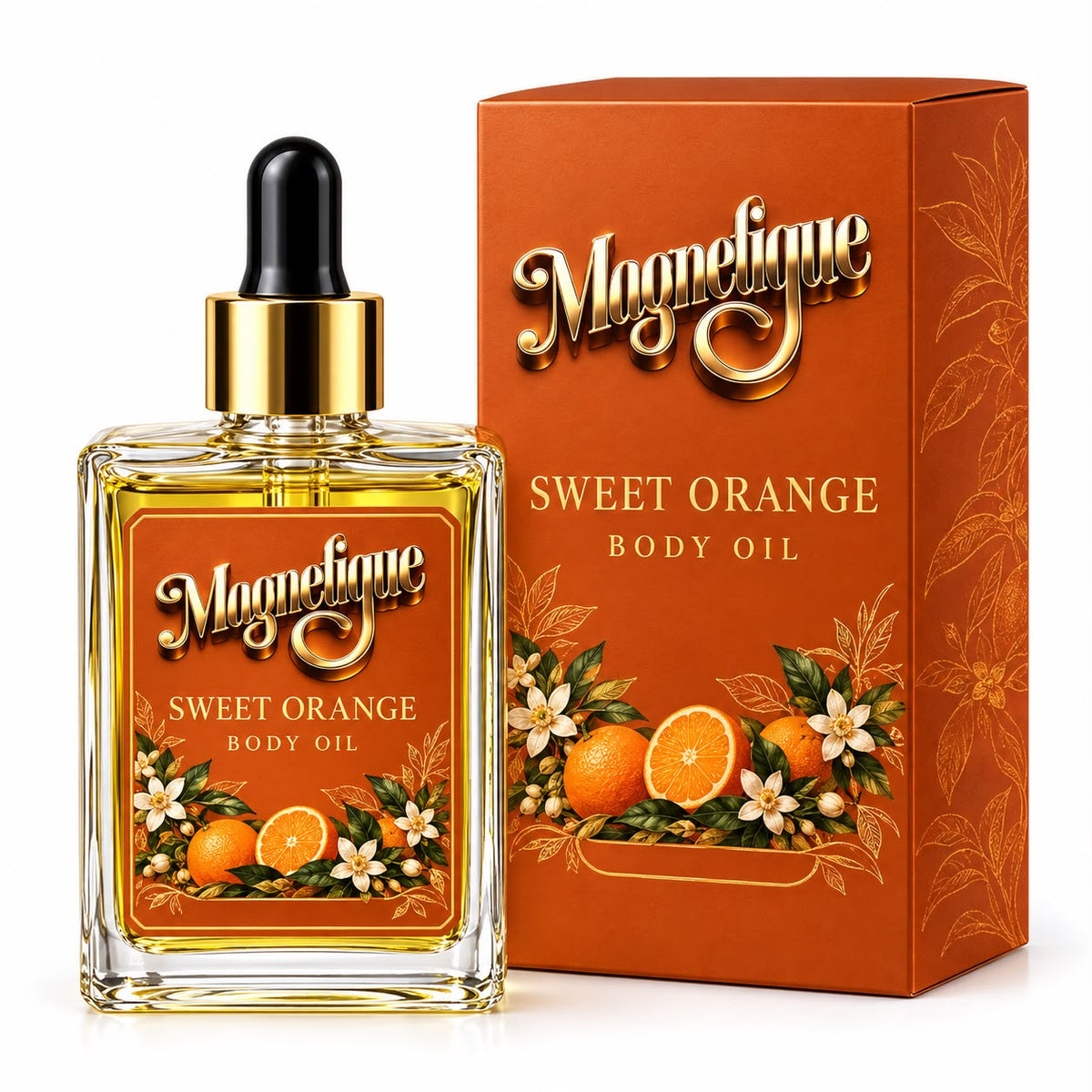 Ulei natural cu portocala dulce,Magnetique Sweet Orange Body Oil,50ml
