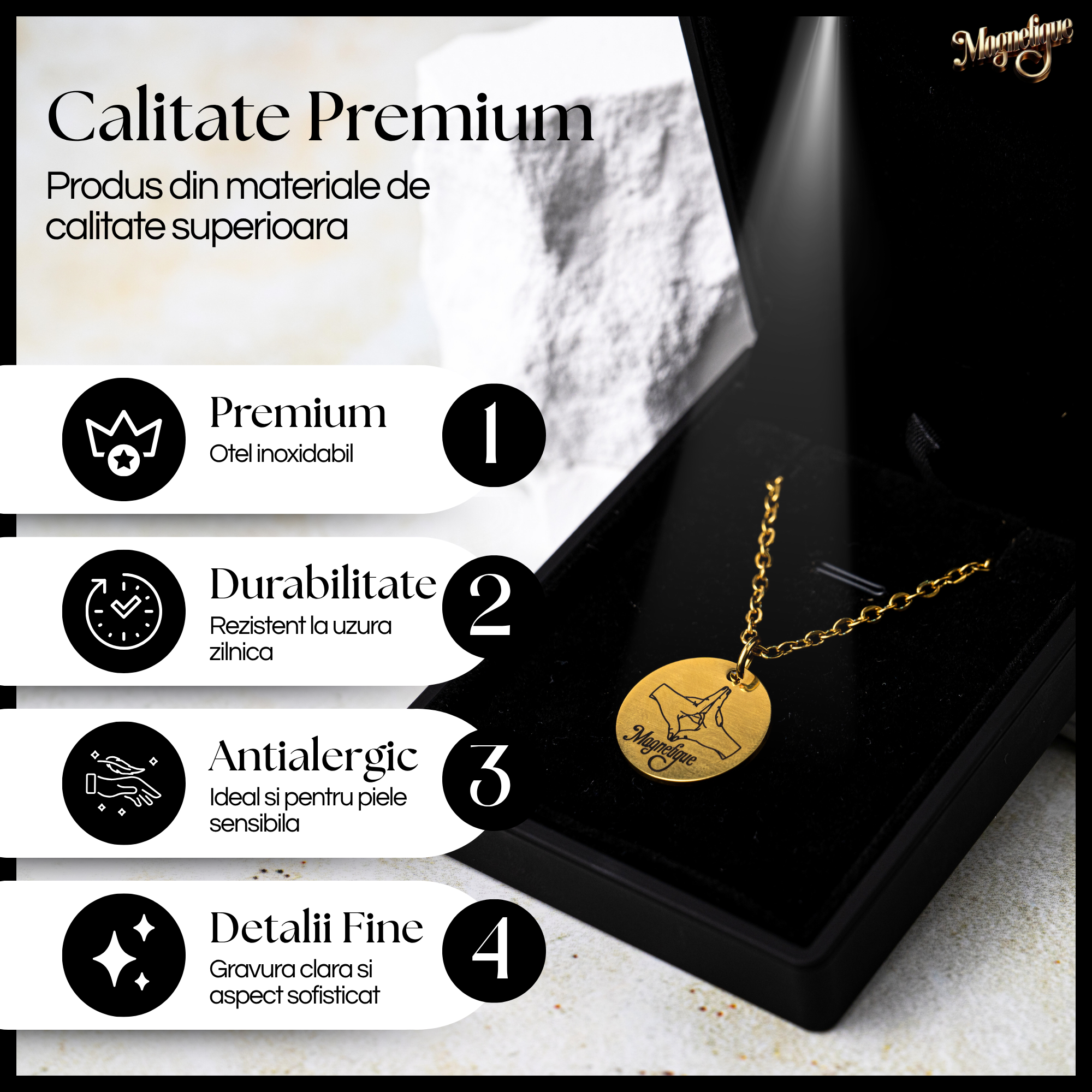 Pandantiv Hidralithe - Auriu
