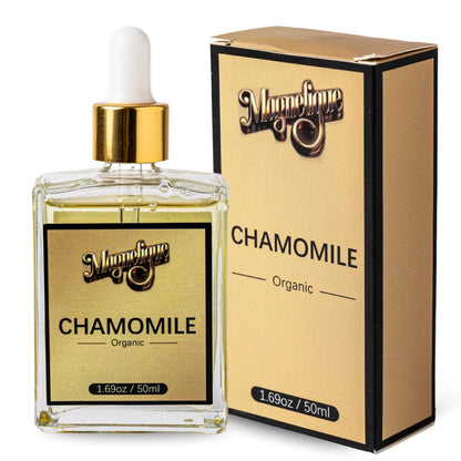 Pachet Grow & Glow BeMagnetique cu ulei natural de rozmarin și mușețel, beneficii pentru îngrijirea pielii și părului.