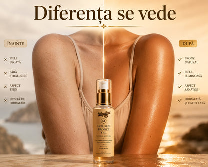 Pachet Summer Care Duo- Golden Bronze Oil + Cooling After Sun Elixir, 2 x 100ml