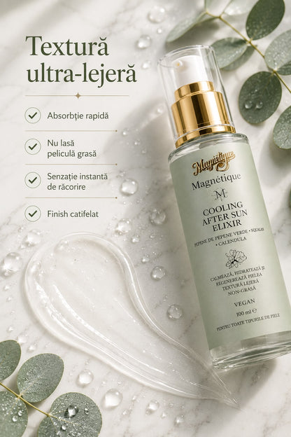 Cooling After Sun Elixir- Ulei premium după plajă pentru calmarea, hidratarea și regenerarea pielii 100ml