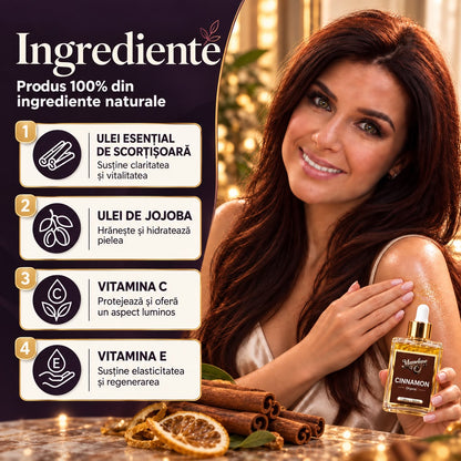 Ulei natural cu scortisoara- Magnetique Cinnamon Body Oil,50ml