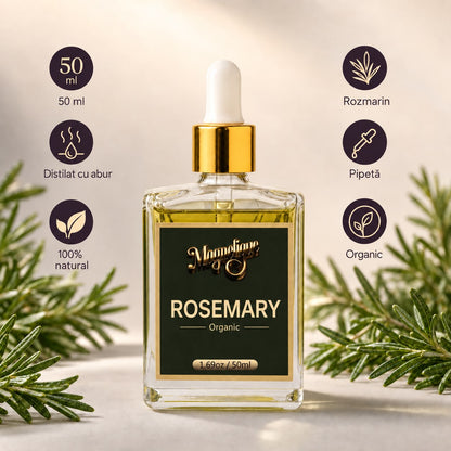 Ulei natural cu rozmarin, Magnetique Rosemary Hair Oil, 50ml