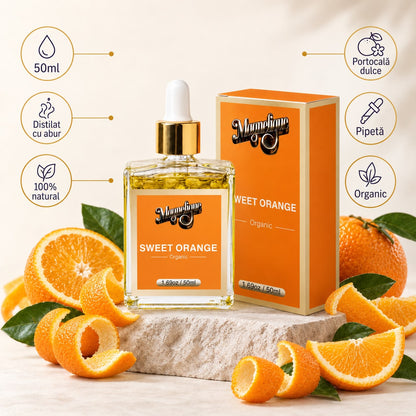 Ulei natural cu portocala dulce,Magnetique Sweet Orange Body Oil,50ml