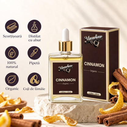 Ulei natural cu scortisoara- Magnetique Cinnamon Body Oil,50ml